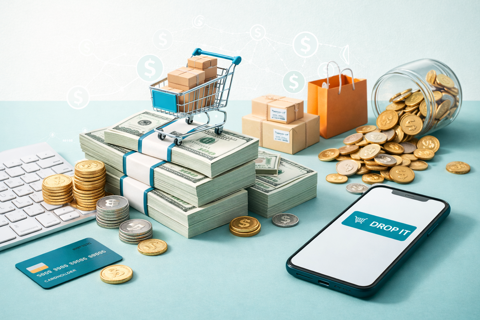 ربح المال من التجارة الالكترونية