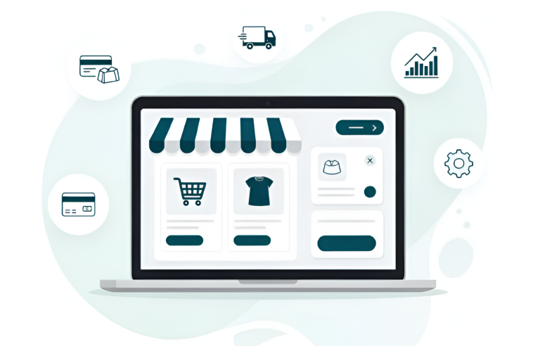 منصة تجارة الكترونية