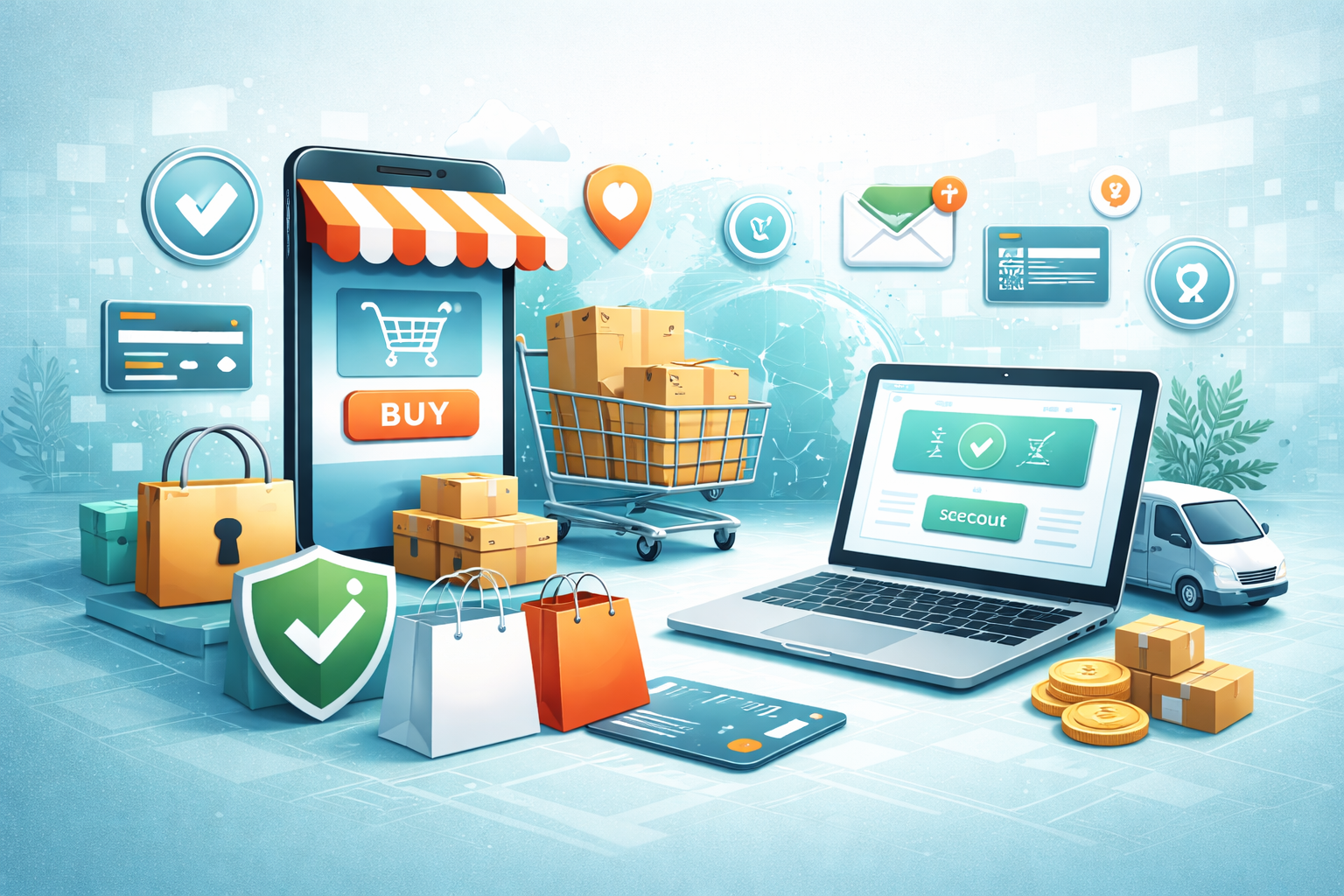 الشراء اونلاين